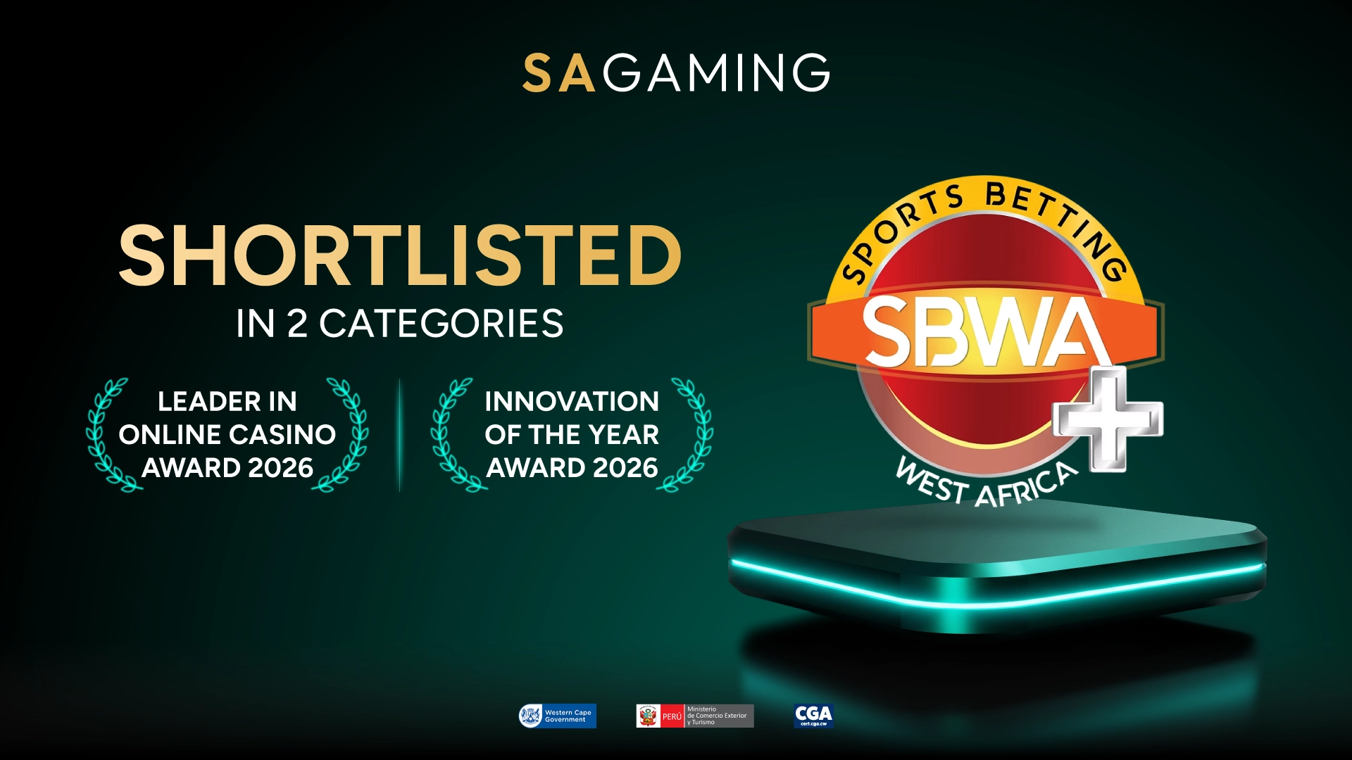 SA Gaming in the running for two 2026 SBWA+ Eventus Awards